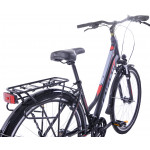 Trekingový bicykel Dámsky 28 Fuzlu Escape 3.0 Čierny